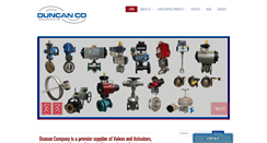 Desktop Screenshot of duncanco.com